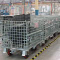Metal Foldable Stackable Logistic Cage
