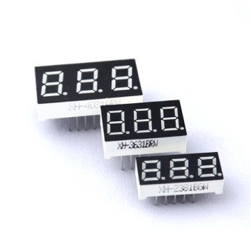 Newshine FND XH-5361 XH-5631 Anode Blue 7 segment LED Affichage 3 chiffres 0,56