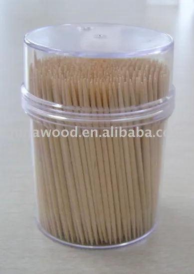 Wooden toothpick--550pcs/ps tube