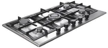 900 width gas burner have flame failure safty device