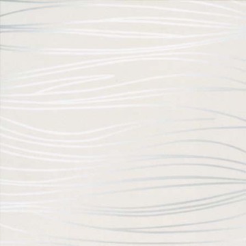 Line Decoration Matt Finished White Porcelain Tile