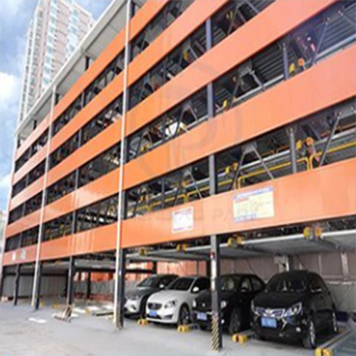 Six Layer Lifting and Traversing Car Parking System