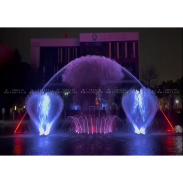 น้ำพุดนตรีสระน้ำ