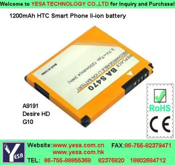 Smart Mobile Phone Battery apply to A9191