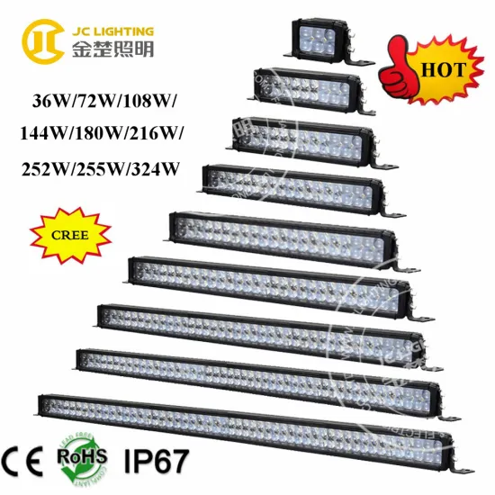 Cree 12v wholesale led light bar,car led light bar, 4k led projector light with spot flood combo beam