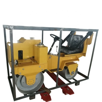 FVR850 Hot selling small road roller double wheel hydraulic roller type efficient operation