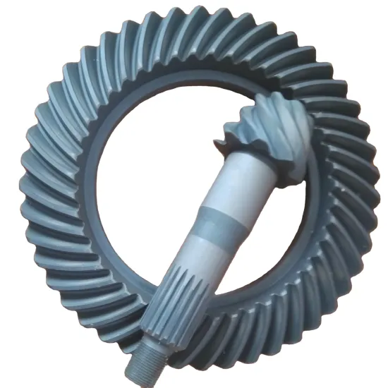 High Precision Custom Differential Spiral Bevel Crown and Pinion Gears Manufacturer for Toyota Coaster