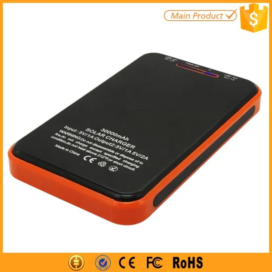 Factory Direct Selling Solar Mobile Power Supply Solar Power Bank 10000mAh