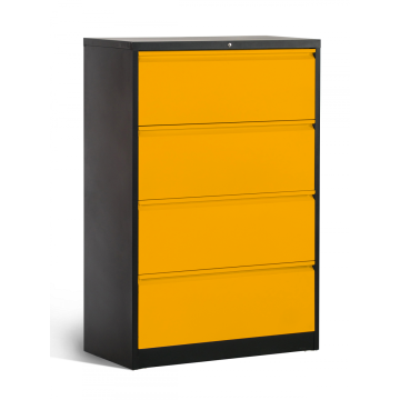 Modern 4 Drawers Lateral Filing Cabinets