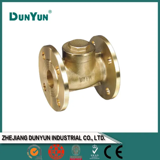 Brass flanged check valve with lowest price
