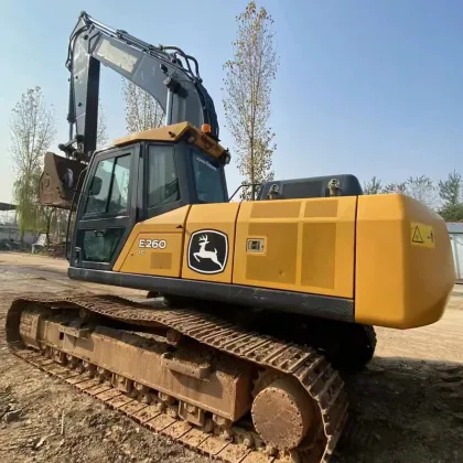 Used John Deere 260 Excavator in Good Condition