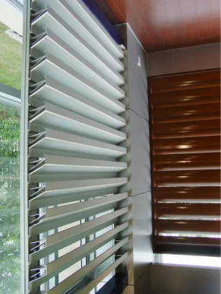 bullet proof window roller shutter window