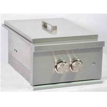 Kitchen High Pressure Cooking Grates LED Front Panel Lighting Stainless Steel Power Burner