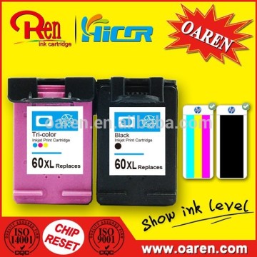 Ink Cartridges for HP 60XL, Inkjet Cartridge, Printer Ink Cartridges