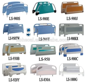 hospital bed head and foot board for patient bed