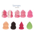 Multi-colours silicsponge make-up camouflagestift spons