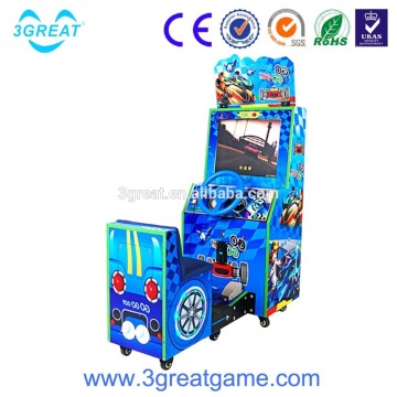 Arcade coin operated simulator machine racing for kids