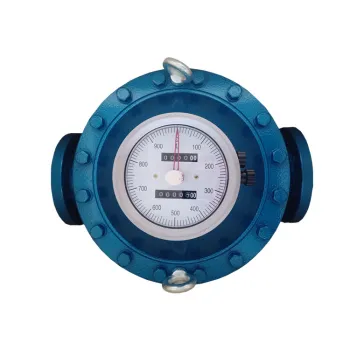Intelligent Digital Oval Gear Oil Flowmeter for High Viscosity Diesel Asphalt and Heavy Oil