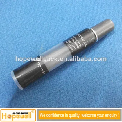 15g cosmetics eco lip balm plastic tube with transparent