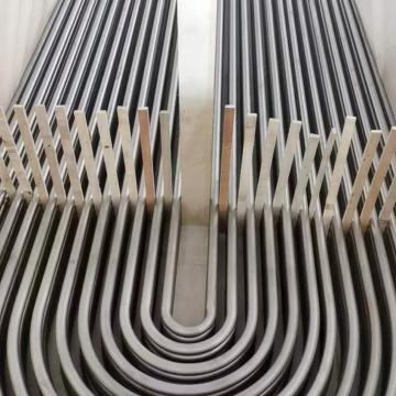 Tubes d'échangeur de chaleur en acier inoxydable rond