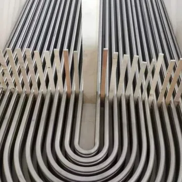 Round stainless steel heat exchanger tubes