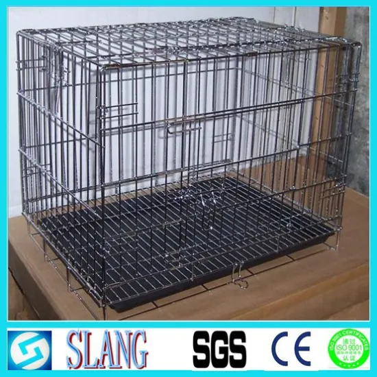 Low price and high quality about the welded wire mesh dog cage with wheels/ stainless steel dog cage/dog cage