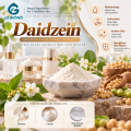 Daidzein 98%–99% Polvo de isoflavonas de soja para formulaciones cosméticas y alimentarias
