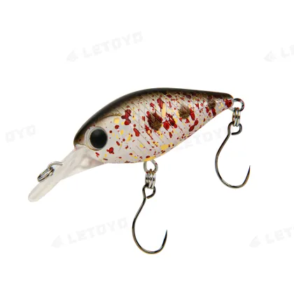Mini Crank Bait Hard Lure 50mm 3.2g for Bass Fishing