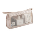 Beige Cosmetic Bag