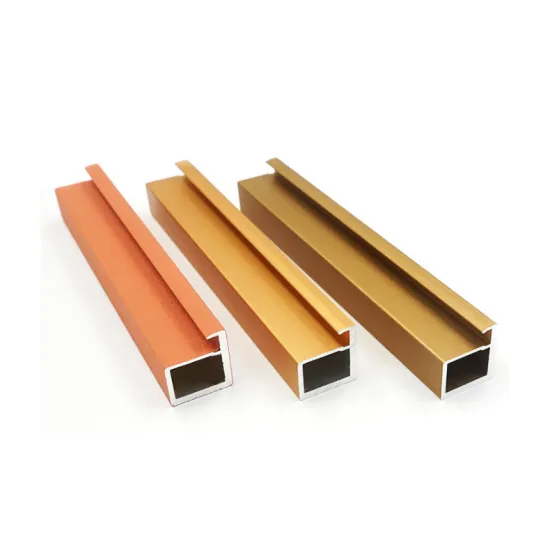 Aluminum Profiles for Wardrobe Cabinet and Glass Door Frames