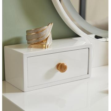 Led Light Makeup Mirror Dressing Table With Drawers