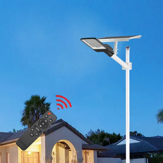Super Bright Outdoor Waterproof Solar LED Street Lamp with Remote Control
