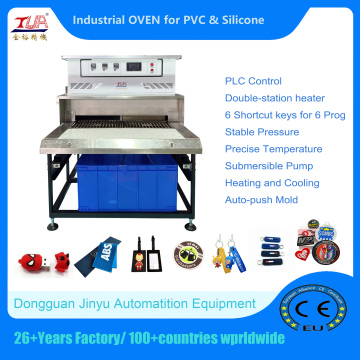 Four industriel intelligent à double station pour PVC LSR