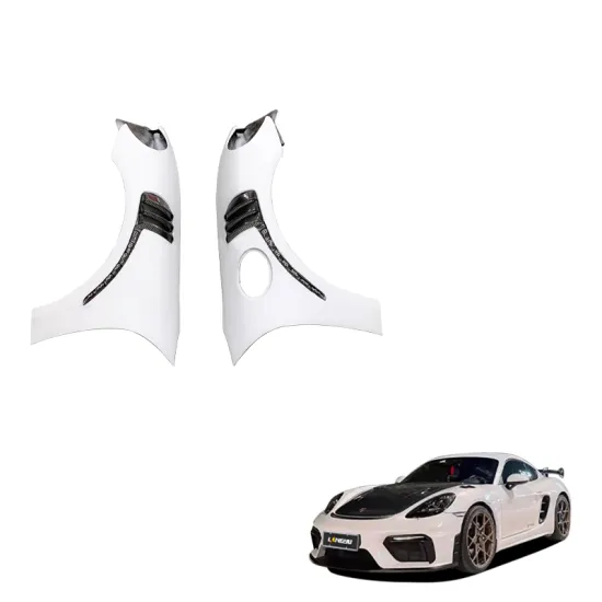 Carbon Fiber Front Side Fender A Half for Porsche 718 982 GT4 Upgrade