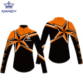 Sublimated cheap cheer warm up jackets
