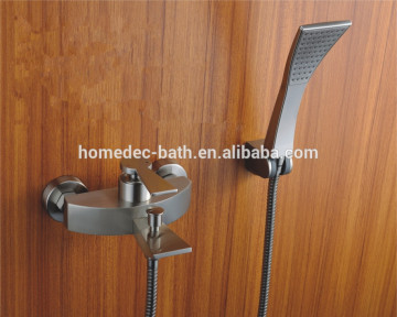 Brass brushed nickel bathtub bath Shower mixer