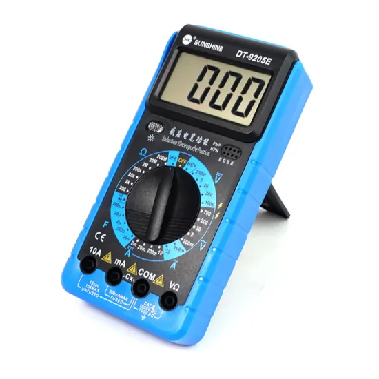 SUNSHINE DT-9205E NCV Live Line Test AC/DC Multimeter