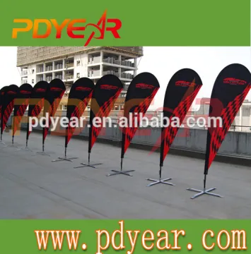 2016 custom reflective polyester wall flag fabric banner