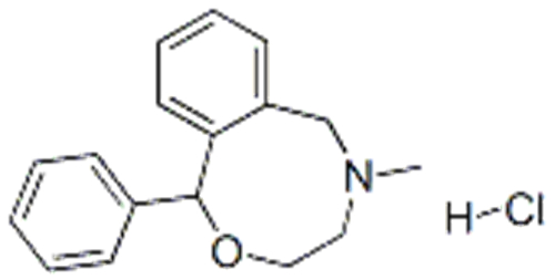 1H-2,5-Benzoxazocine,3,4,5,6-tetrahydro-5-methyl-1-phenyl-, hydrochloride (1:1) CAS 23327-57-3