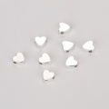 Accesorios de joyas Love Beads Copper Heart Beads 50pcs