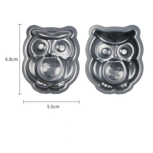 Shaped Cake Pans The Mold Of Owl Biscuit Factory