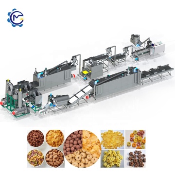 Automatic Corn Puffs Snack Food Extruder: Puffed Rice Snacks Making Machine