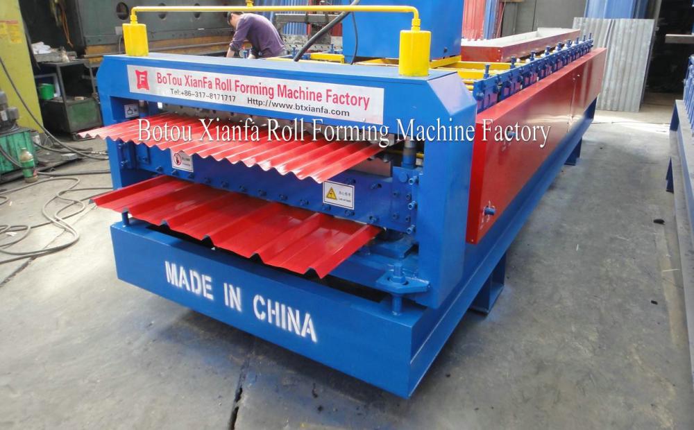 Double IBR And Wave Roof Forming Machine