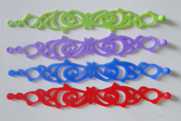 Silicone Hand Band Colorful Patterns