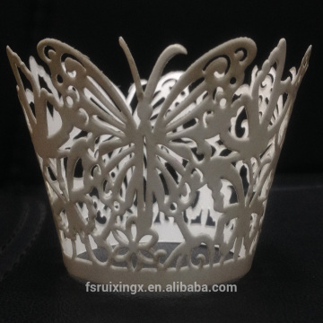 butterfly cupcake wraps mold with machine