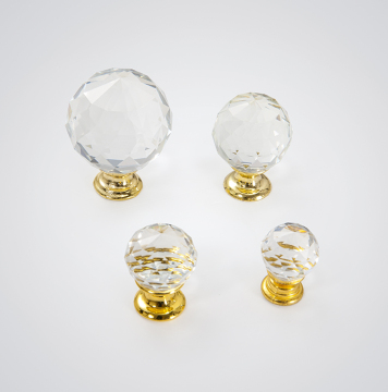 Pinlong 4 Pcs/Set Acrylic Cabinet Handles 40mm