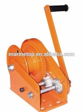 2600lbs Factory Price Lifting Hand Winch Small With Strap or Cable, Boat Trailer Winch