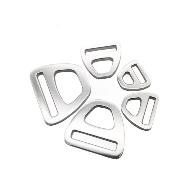 Wholesale Multi-color Triangle Shaped Luggage Buckle Hardware for Leather Straps