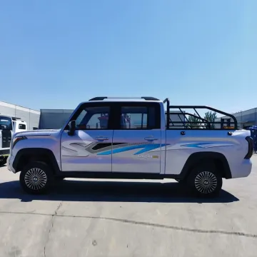New Four-Wheel Charging Tundra Pickup Truck for Adult Driving of New Energy Vehicles with Cargo Boxes