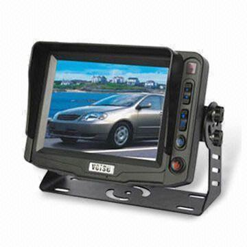 5-inch Reversing Digital Rear-view Monitor with Backup Camera and Removable Sunvisor